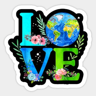 Happy Earth Day 2024 Funny Earth Day Dab Sticker